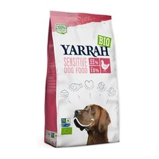 10kg Pui bio & orez bio Sensitive Yarrah Bio Hrană uscată câini