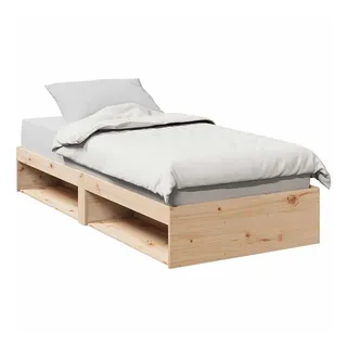 vidaXL Tagesbett ohne Matratze 100x200 cm Massivholz Kiefer