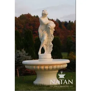 Zierbrunnen Springbrunnen Figur 196cm Brunnen Dekoration Garten Fontaine Teich