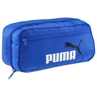 PUMA Kulturbeutel, Kulturtasche zum Aufhängen, Damen & Herren Badetasche, Statement Deluxe Edition, Kosmetiktasche, Blau