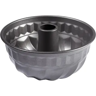Birkmann Gugelhupfform , Anthrazit , Metall , rund , 10 cm , antihaftbeschichtet , Backen & Backzubehör, Backformen, Gugelhupfformen
