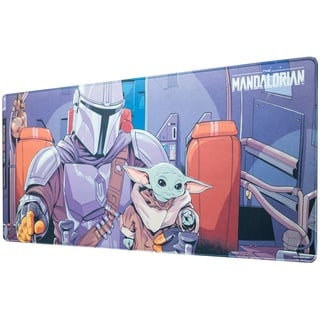 Grupo Erik Gaming Mauspad XXL Star Wars The Mandalorian Gaming Mousepad XXL Baby Yoda Grogu rutschfest und Wasserabweisend Mauspad Groß - Mouse Pad für Tastatur