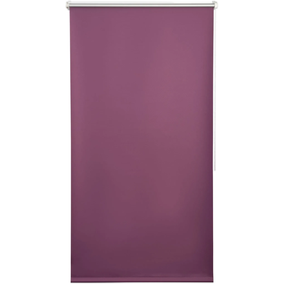 Seitenzugrollo K-HOME "Thermo Klemmfix-Rollo" Gr. 1, lila (beere), B:35cm H:150cm, Polyester, Rollos, Seitenzugrollo, 1 Stück