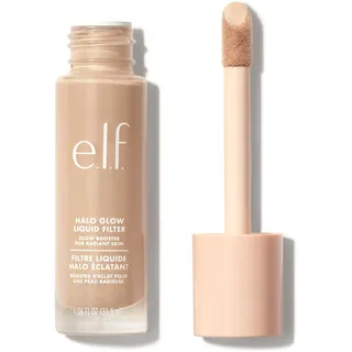 e.l.f. Halo Glow Liquid Filter, Teint-Booster für einen strahlenden, weich fokussierten Blick, mit Hyaluronsäure, vegan und frei von Tierversuchen, 4 Medium