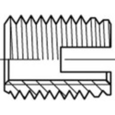 Bild 159841 Gewindeeinsätze M20 27mm 88302 Stahl galvanisch ver