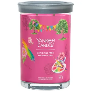 Yankee Candle Art In The Park Duftkerze 567 g pink