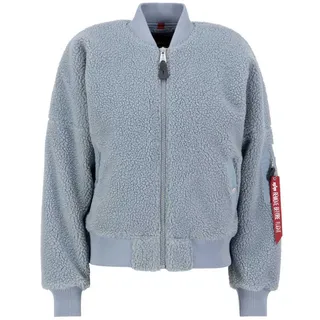 Alpha Industries Ma-1 Vf Teddy Jacke Grey XS