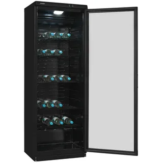 Exquisit GKS350-1-GT-280D Getränkekühlschrank (320 l, 1730 mm hoch, Schwarz)