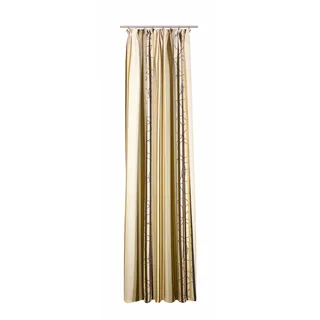 Vorhang WIRTH "Soliera" Gr. 2, braun, B:135cm H:180cm, Polyester, Gardinen, Vorhang