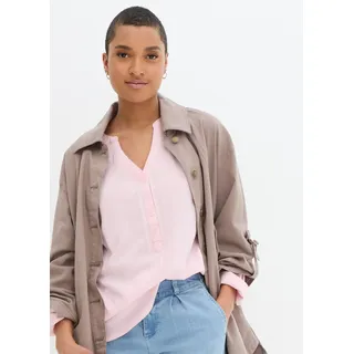 bonprix Tunika »Tunikabluse aus softer Viskose« Tunikabluse aus softer Viskose, rosa