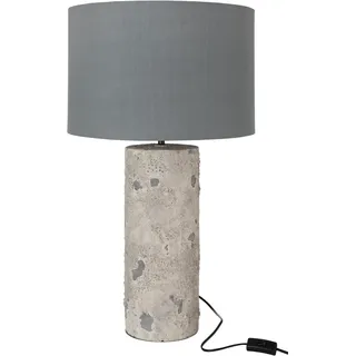 Lampe+Schirm Greta Beton Grau Large