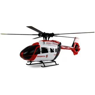 AMEWI RC-Hubschrauber Johanniter H145 RtF rot