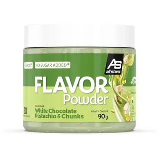 ALL STARS AllStars Flavor Powder White Chocolate Pistachio and Chunks 90g