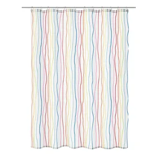 KLEINE WOLKE Duschvorhang Jolie 180 x 200 cm mehrfarbig