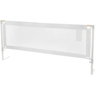 Vevor Bettgitter, Bettschutzgitter mit verstärktem Eisenrohr und Oxford-Stoff, höhenverstellbares Kinderbettgitter, Kinderbettschutzgitter, Rausfallschutz für Kinderbett, Etagenbett, 150 x 68-89 cm