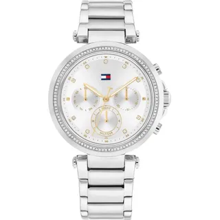Tommy Hilfiger Emily 38 Mm Damenuhr - Silver / White / Mineral - One Size