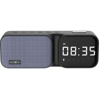Reflexion CLR24BT Uhrenradio mit Bluetooth, Radio, Micro-SD, AUX-IN, Uhrzeit/Datum, Wecker und Schlummer-Funktion
