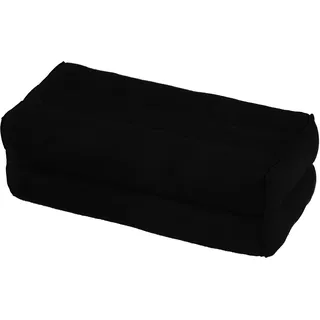 Thaikissen Meditationskissen Nackenkissen Yogakissen 35x15x10 Kissen mit Füllung aus Kapok und Naturbaumwollbezug