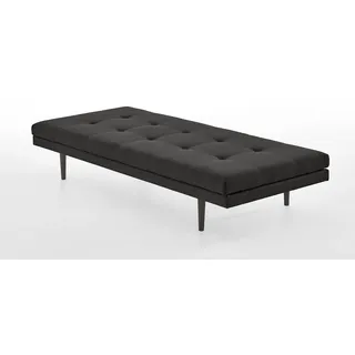 Atlantic Home Collection Polsterliege 1-Sitzer Schwarz