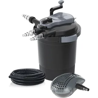 Heissner Druckfilter-Set FPU 10000 mit UVC-Klärer für Teiche bis 10.000 l