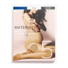 Womens M&S Collection Unsichtbare Bare-Umstandsstrumpfhose (5 den) - Opaline, Opaline, L