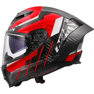 LS2 DRAGON TRAX Rot 3XL