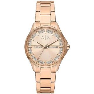 Armani Exchange Lady Hampton Quarz Leder 36 mm AX5264