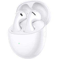HUAWEI FreeBuds 5 TWS Bluetooth-Kopfhörer, Hi-Res-Zertifiziert, starker Bass, offenes Design für verbesserten Komfort, bis zu 30 Stunden Akkulaufzeit, IPX4 wasserdicht, Keramikweiß