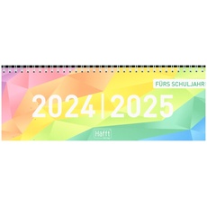 Bild Tischkalender Schuljahr 24/25 - Rainbow