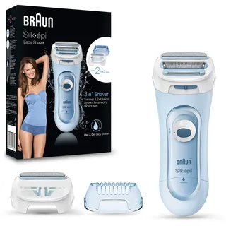 Braun Silk-épil Lady Shaver LS5160 Blau