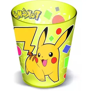 POKEMON: Plastikbecher gelb - 285 ml
