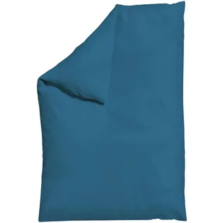 schlafgut Bettlaken Baumwolle 135-140 x 200 cm Blau