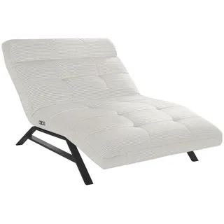 Pure Home Lifestyle Relaxliege , Weiß , Textil , 120x54-113x158-198 cm , Goldenes M, Dgm , Lederauswahl, Stoffauswahl, motorische Relaxfunktion , Wohnzimmer, Sofas & Couches, Relaxliegen