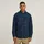 Herren Hemd blau worn in deep sea L