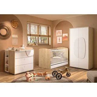 Galipette Babyzimmer-Komplettset »BASILE SET N°2 6tlg« 6 tlg. tlg. Komplettes Kinderzimmer mit viel Stauraum