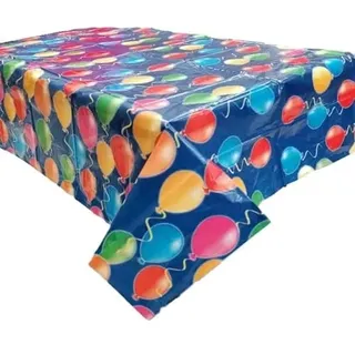 ALMACENESADAN, 5166 Geburtstagsparty, Tischdecke, 120 x 180 cm, Lizenzprodukt (Luftballons)