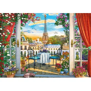 Schmidt Spiele Terrasse in Paris 1000 Teile Puzzle