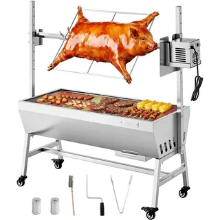 Vevor Drehspießgrill 38 W weiß