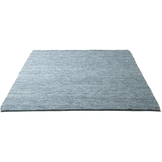 Sansibar »Hörnum« rechteckig 12 mm Höhe Handweb Teppich, meliert, reine gewalkte Wolle, handgewebt,