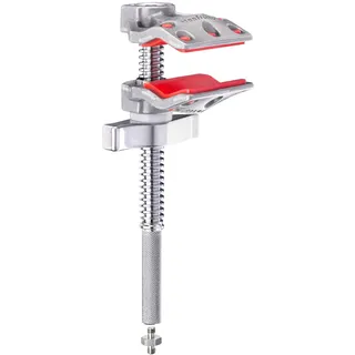 Manfrotto Schraubstockklemme, Micro-Ende, 5,1 cm, Grau