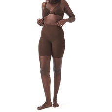 SPANX Shapewear für Damen Tummy Control Power Short (Regular und Übergröße), Chestnut Brown, M