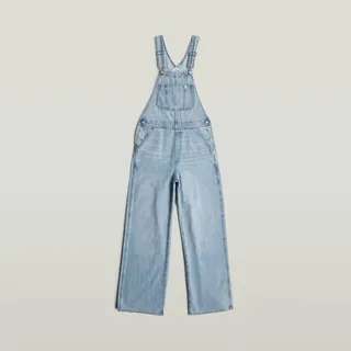 G-Star Leg Dungaree Straight Fit Overall Sun Faded Cloudburst S