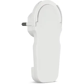 REV Ritter REV Winkelstecker, Schutzkontakt Flachstecker, nur 8mm Stärke, 3680W, weiss