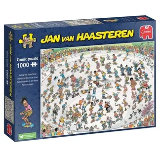 Jan van Haasteren Riding the Skate Bowl (1000)