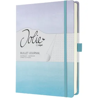 Sigel Notizbuch Jolie A5+ punktkariert Blau/Violett
