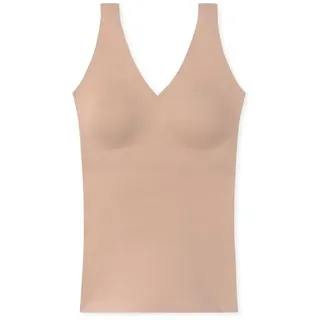 SCHIESSER Damen Trägertop mit herausnehmbaren Pads - Invisible Soft, Maple_170365, 42