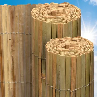 Sol Royal Sichtschutzmatte 90 x 300 cm Bambus 2 St.