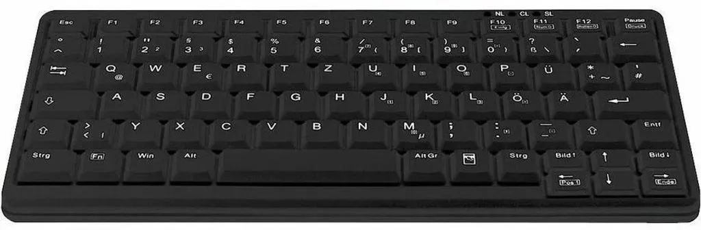 Bild von AK-4100-U Tastatur USB QWERTY Englisch Schwarz