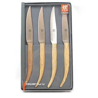 Zwilling Steakmesser-Set Eiche, 4-tlg. natur (39160-000-0)