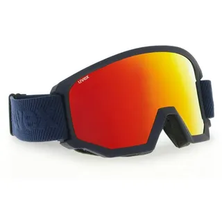 Uvex Athletic CV Skibrille navy matt mirror orange one size